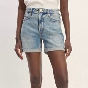 Everlane The Cheeky Jean Short Salt Lake Light Blue Size 29 NWOT